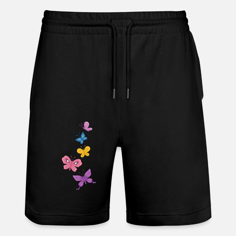 Papillons - Short de jogging bio TRAINER Stanley/Stella unisexe - noir
