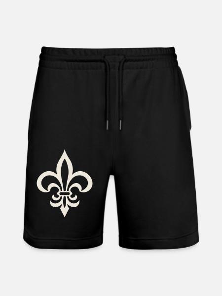 Propre lys français Logo - Short de jogging bio TRAINER Stanley/Stella unisexe - noir