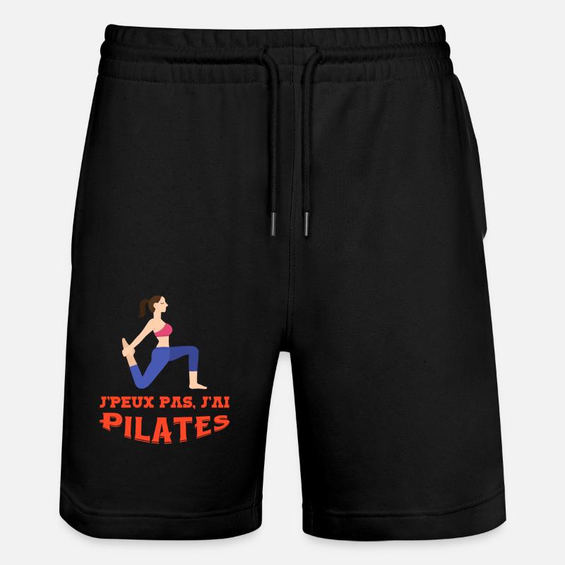 Pilates - Short de jogging bio TRAINER Stanley/Stella unisexe - noir