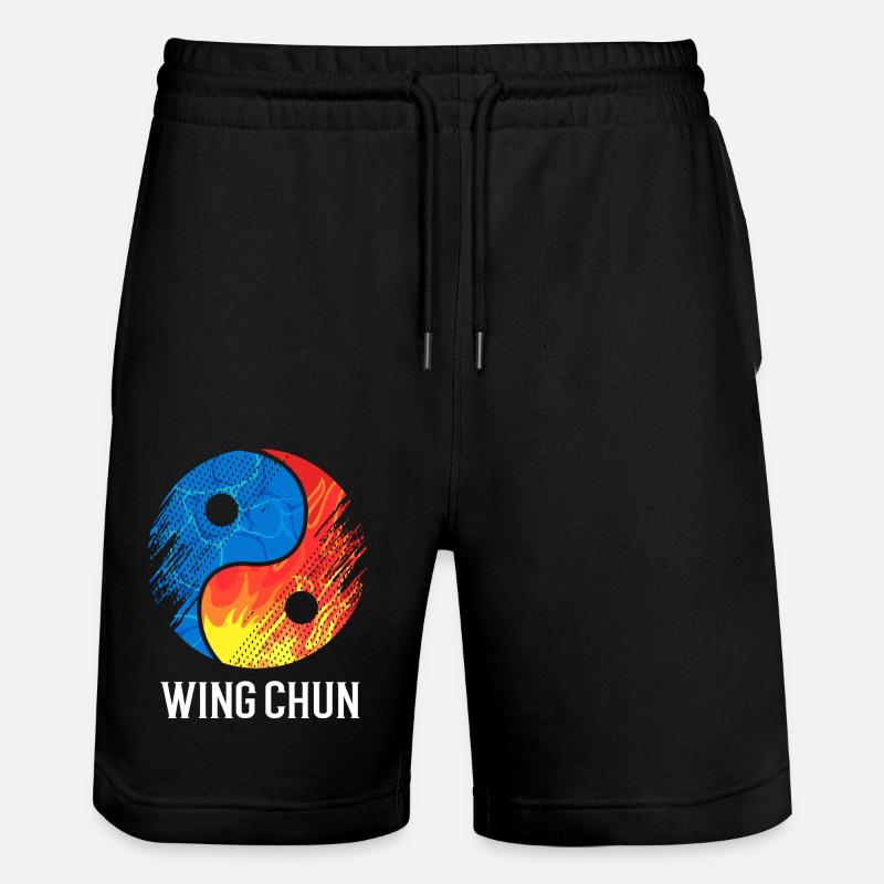 Wing Chun - Short de jogging bio TRAINER Stanley/Stella unisexe - noir