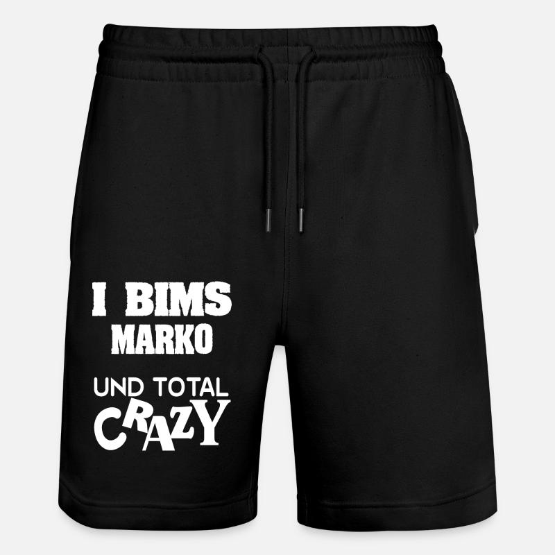 Marko - Short de jogging bio TRAINER Stanley/Stella unisexe - noir