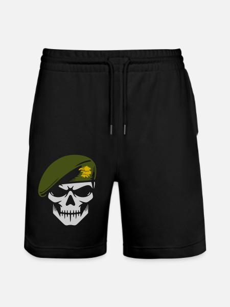 Coastal Jaeger - Stanley/Stella Trainer Unisex Organic Jogging Shorts - black