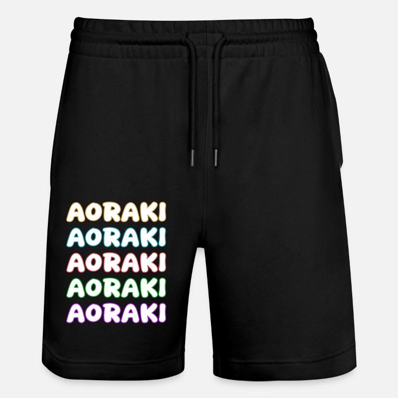 Escalade d’Aoraki - Short de jogging bio TRAINER Stanley/Stella unisexe - noir