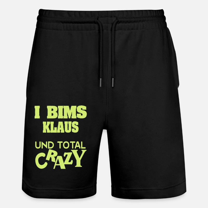 Klaus comme un dicton - Short de jogging bio TRAINER Stanley/Stella unisexe - noir