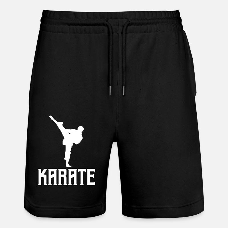karaté - Short de jogging bio TRAINER Stanley/Stella unisexe - noir