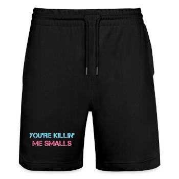 You’re Killin' Me Smalls Graphique - Short de jogging bio TRAINER Stanley/Stella unisexe - noir - Devant - Nik (191cm) & Marisol (170cm)