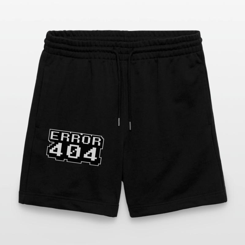 Computer programmierer Internet - Fehler 404 Stanley/Stella Unisex Bio Joggingshorts Trainer 
