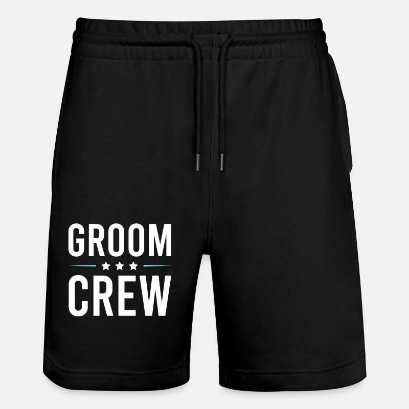 Équipage du palefrenier - Short de jogging bio TRAINER Stanley/Stella unisexe - noir