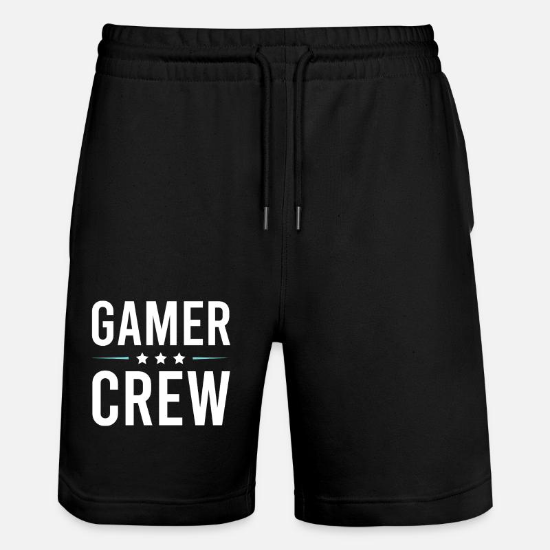 Équipe de joueurs - Short de jogging bio TRAINER Stanley/Stella unisexe - noir