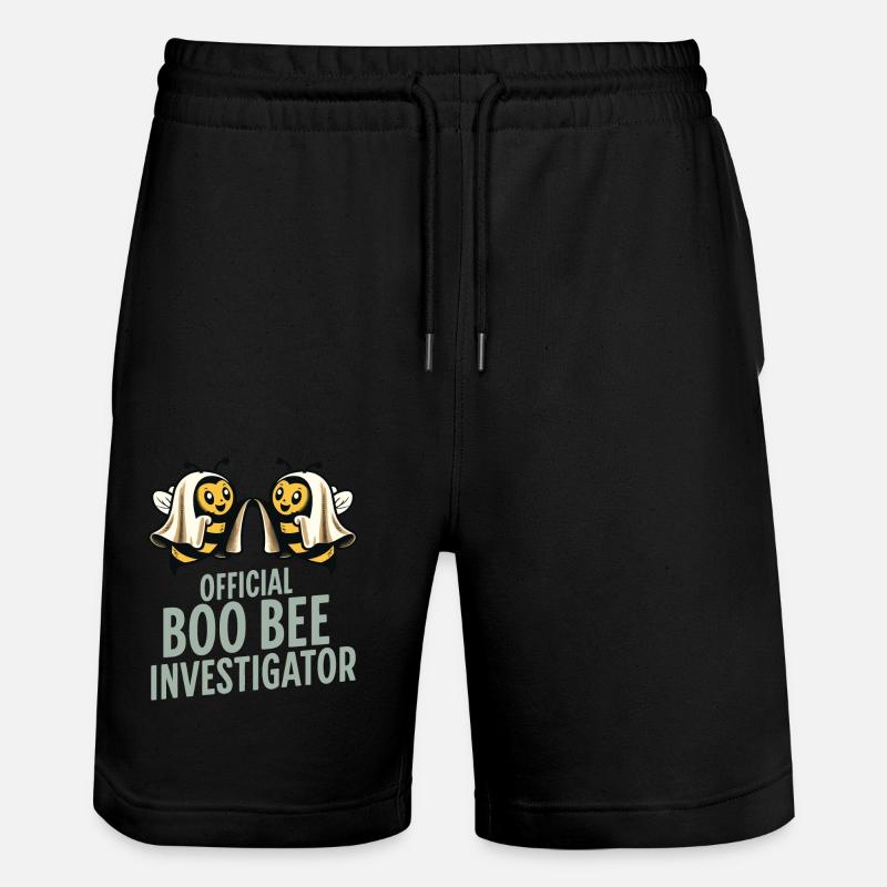Dicton drôle d’examinateur officiel d’abeilles - Short de jogging bio TRAINER Stanley/Stella unisexe - noir