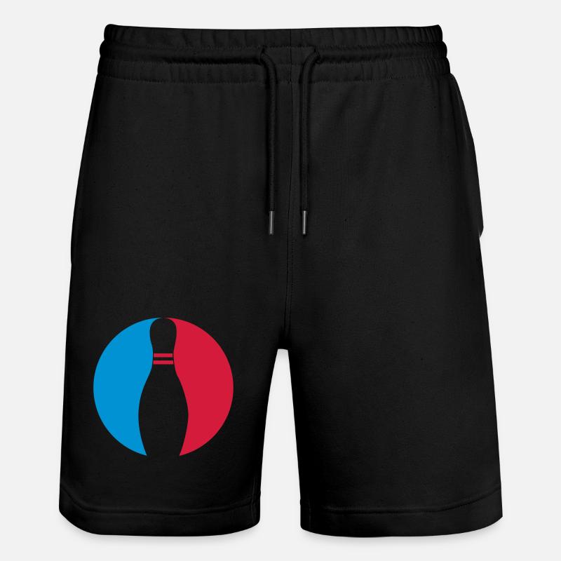 Bowling - Short de jogging bio TRAINER Stanley/Stella unisexe - noir