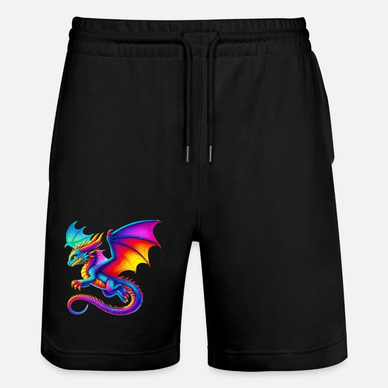 Dragon - Short de jogging bio TRAINER Stanley/Stella unisexe - noir