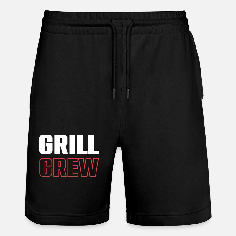 Équipe de grillades - Short de jogging bio TRAINER Stanley/Stella unisexe - noir
