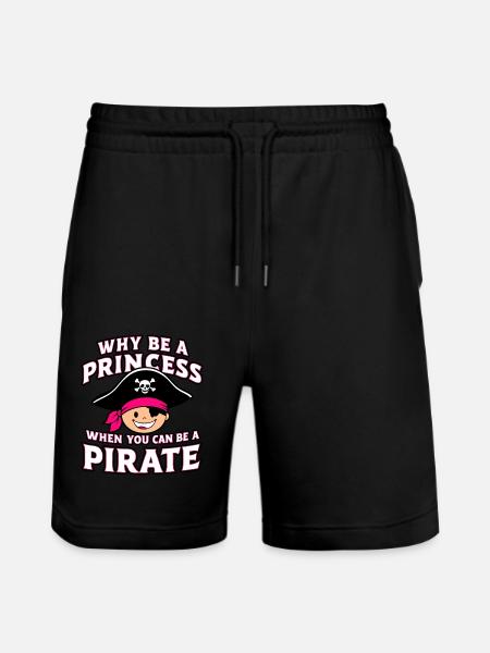 Pirate Pirate Carnaval Halloween - Short de jogging bio TRAINER Stanley/Stella unisexe - noir