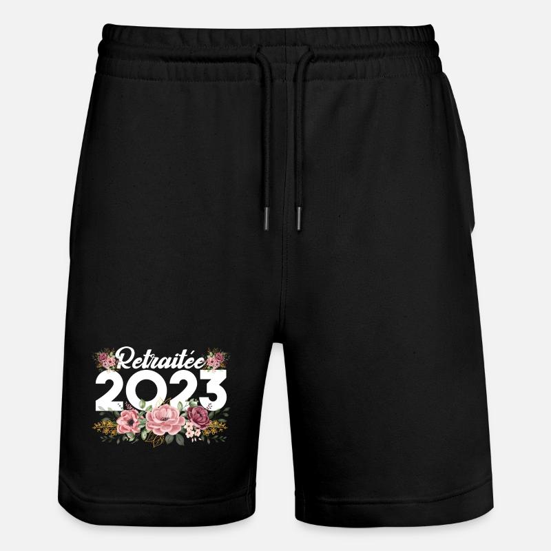 Retraitée 2023 - Short de jogging bio TRAINER Stanley/Stella unisexe - noir