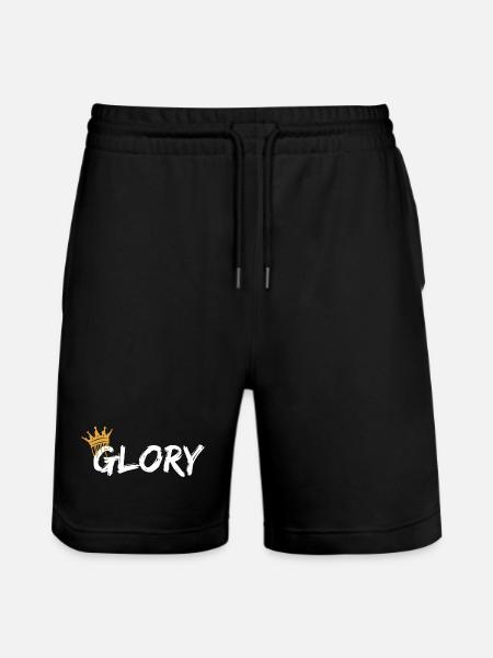 Glory Krone - Stanley/Stella Unisex Bio Joggingshorts Trainer - Schwarz