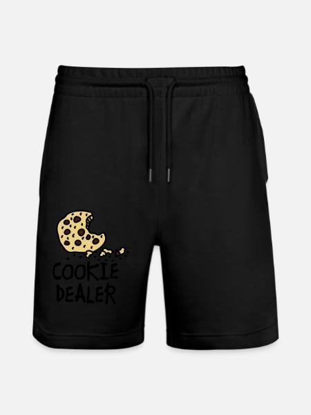 cookie_dealer - Stanley/Stella Trainer Unisex Organic Jogging Shorts - black