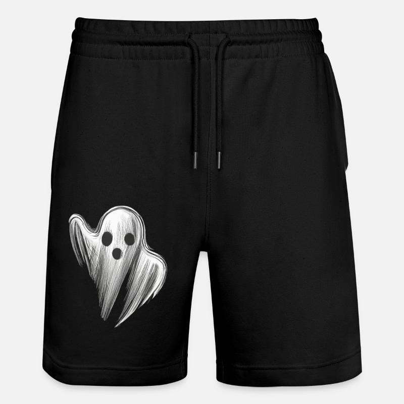FANTÔME EFFRAYANT STYLISÉ - Short de jogging bio TRAINER Stanley/Stella unisexe - noir