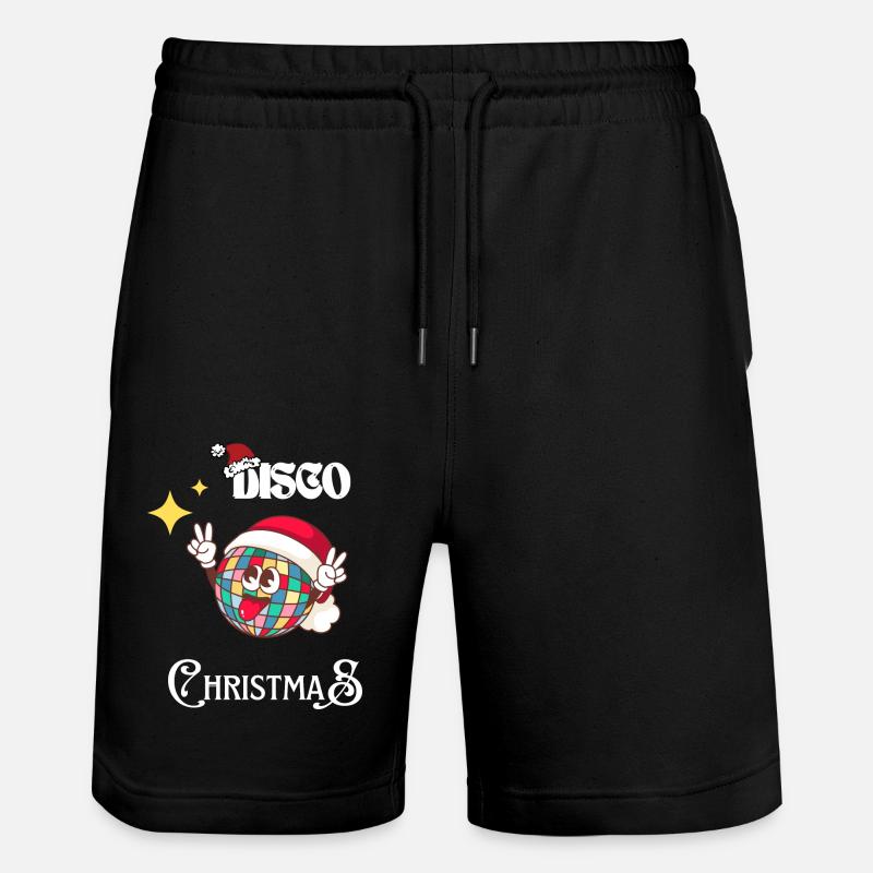 Fun Disco Christmas | XMAS - Short de jogging bio TRAINER Stanley/Stella unisexe - noir
