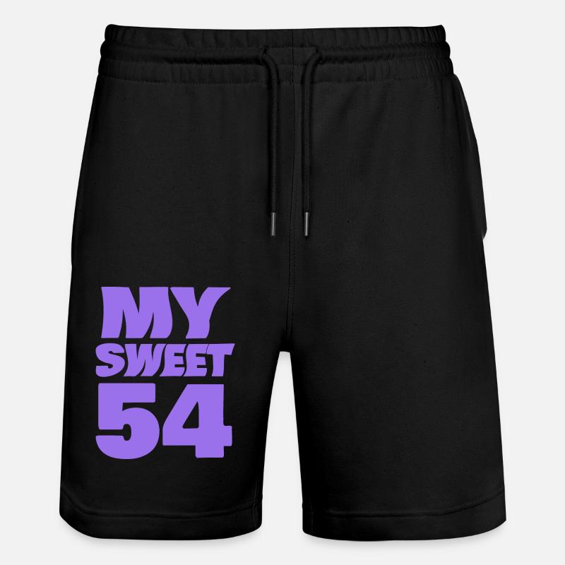 54 - Short de jogging bio TRAINER Stanley/Stella unisexe - noir