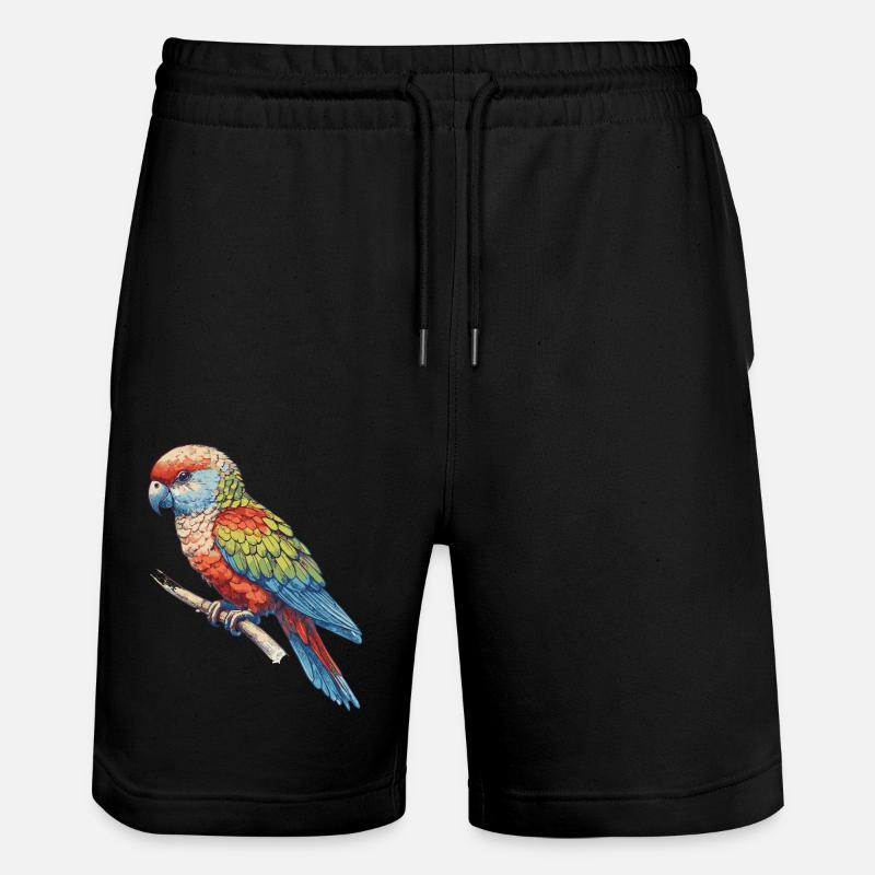 Perroquet - Short de jogging bio TRAINER Stanley/Stella unisexe - noir