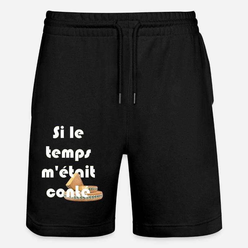 Comté - Short de jogging bio TRAINER Stanley/Stella unisexe - noir