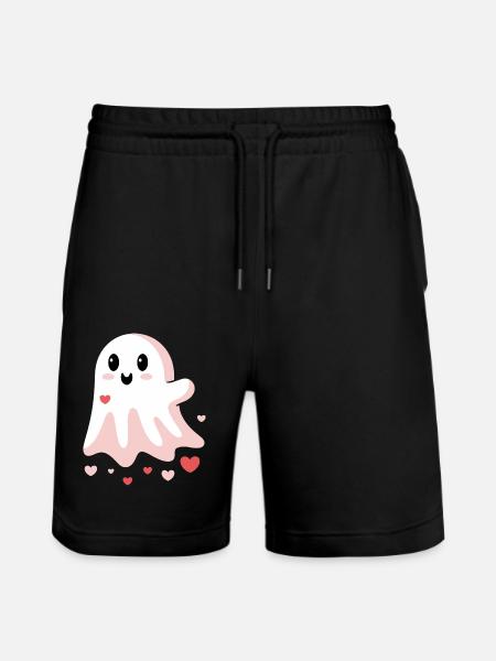 Mignon Amour Fantôme - Short de jogging bio TRAINER Stanley/Stella unisexe - noir