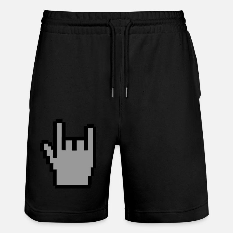 Metal - Short de jogging bio TRAINER Stanley/Stella unisexe - noir