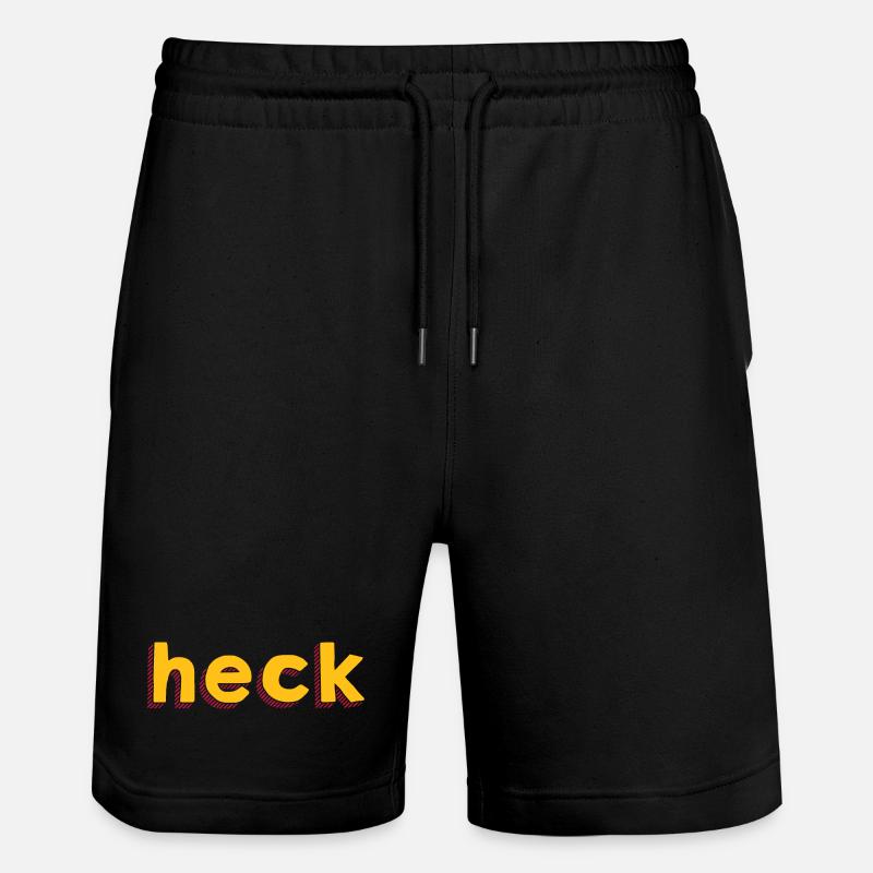 Heck Graphique - Short de jogging bio TRAINER Stanley/Stella unisexe - noir
