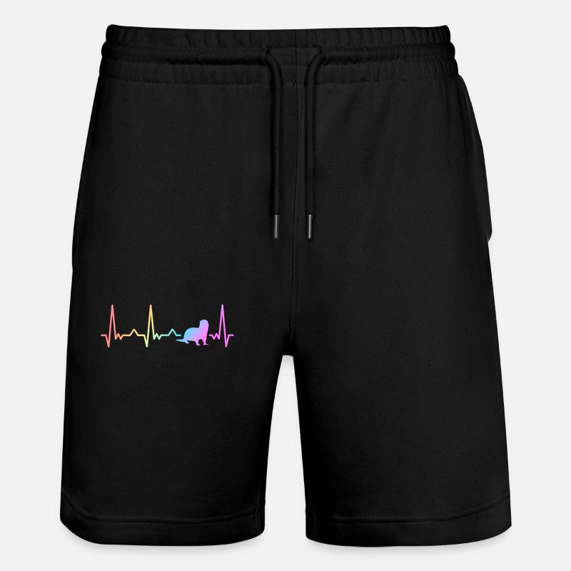 Loutre Loutre de mer - Short de jogging bio TRAINER Stanley/Stella unisexe - noir
