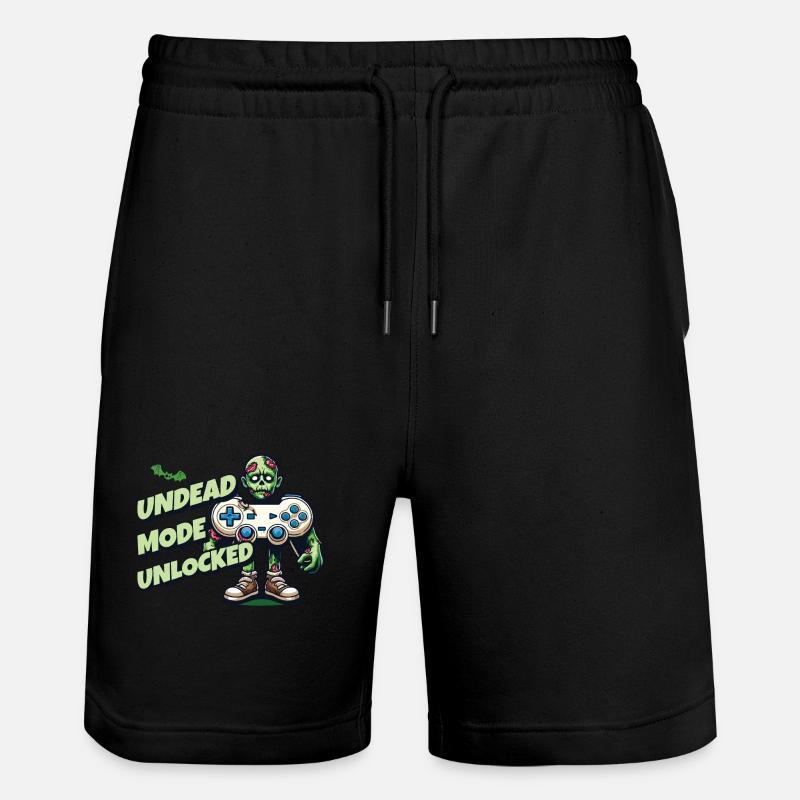 Zombie Gaming Controller: Untoter Modus - Stanley/Stella Unisex Bio Joggingshorts Trainer - Schwarz
