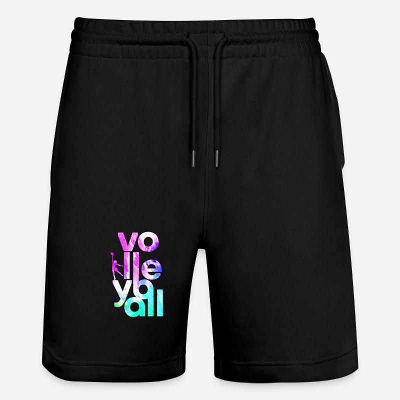 volley-ball - Short de jogging bio TRAINER Stanley/Stella unisexe - noir
