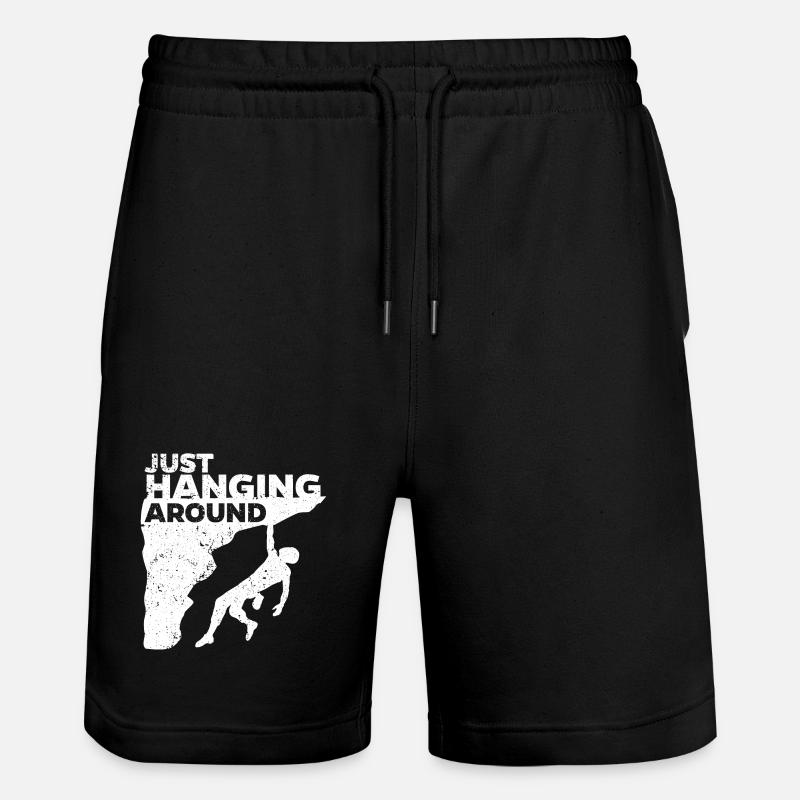 Escalade alpinisme alpinisme escalade drôle - Short de jogging bio TRAINER Stanley/Stella unisexe - noir