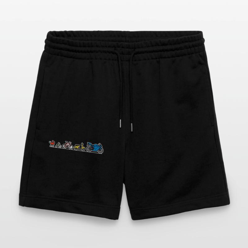 Evolution du développement de la moto Biker Evolution Short de jogging bio TRAINER Stanley/Stella unisexe