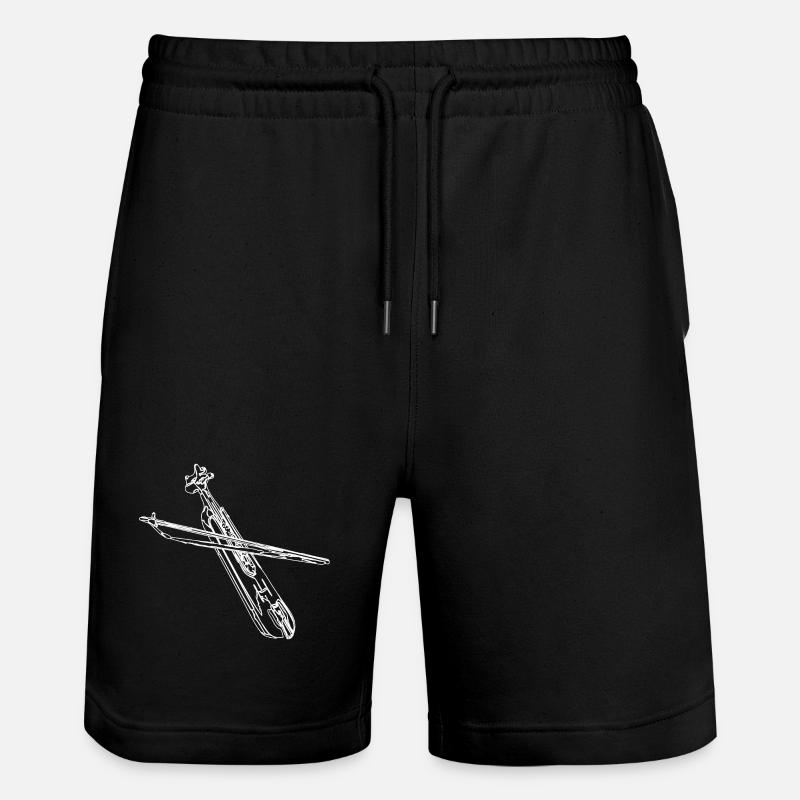 Instrument de Kemence - Short de jogging bio TRAINER Stanley/Stella unisexe - noir