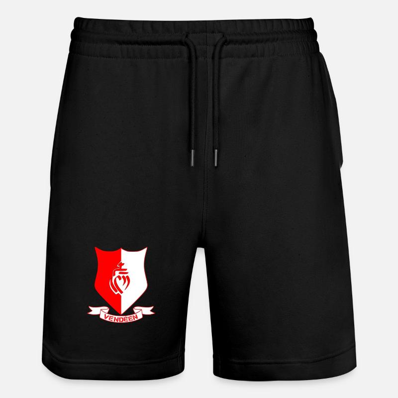 vendée - Short de jogging bio TRAINER Stanley/Stella unisexe - noir