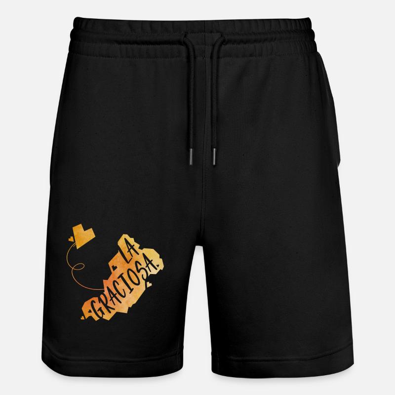 La Graciosa - Short de jogging bio TRAINER Stanley/Stella unisexe - noir