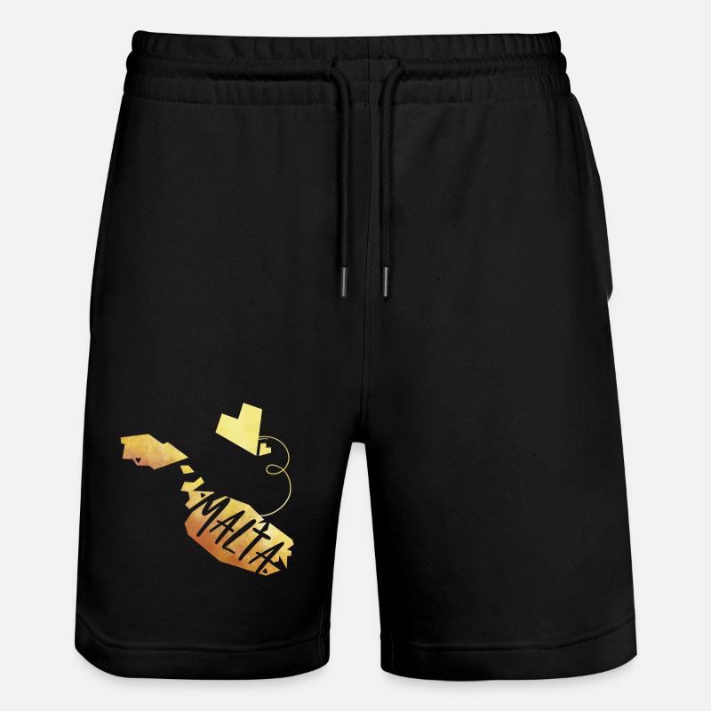 Malte - Short de jogging bio TRAINER Stanley/Stella unisexe - noir