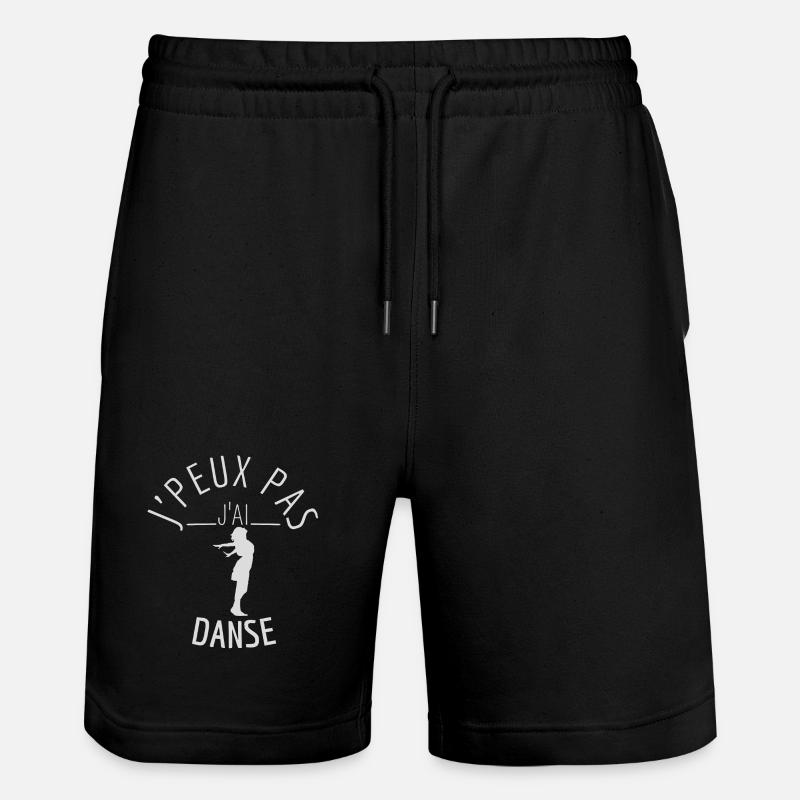 J'Peux Pas J'Ai Danse - Short de jogging bio TRAINER Stanley/Stella unisexe - noir