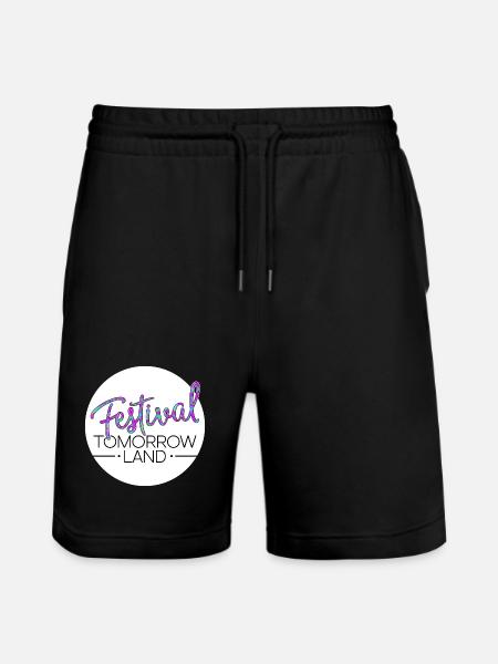 Tomorrowland Festival - Short de jogging bio TRAINER Stanley/Stella unisexe - noir