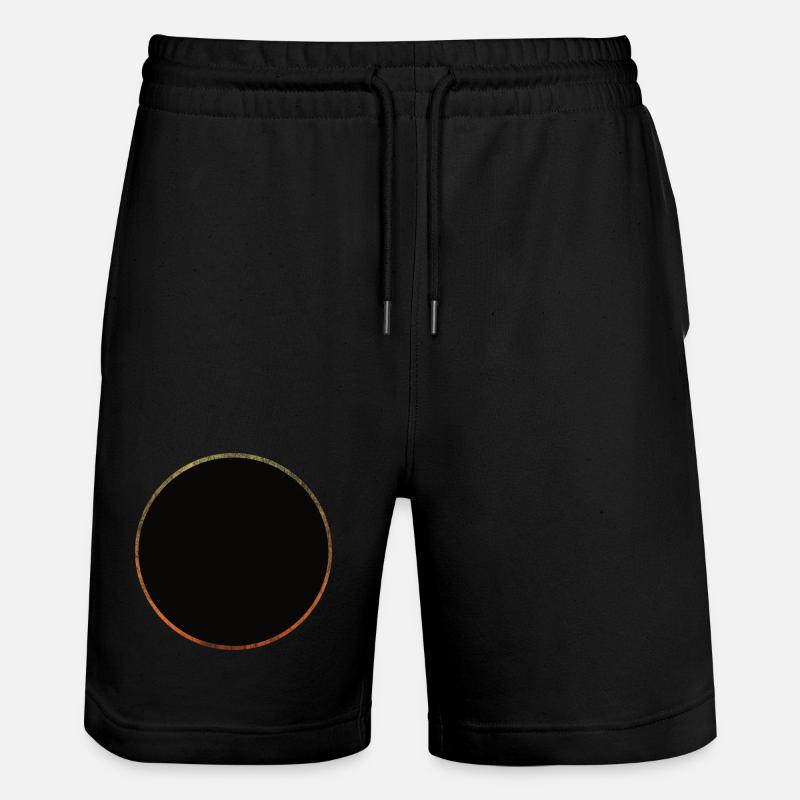 Éclipse solaire - Short de jogging bio TRAINER Stanley/Stella unisexe - noir