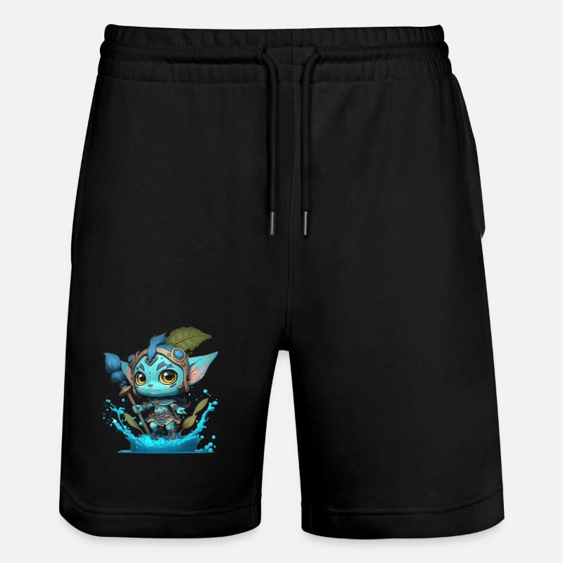 Avatar Droga Wody, urocza postać, navi - Ekologiczne spodenki dresowe typu unisex Stanley/Stella Trainer  - czarny