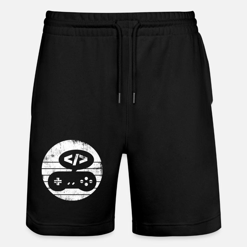 Game Developer - Stanley/Stella Trainer Unisex Organic Jogging Shorts - black