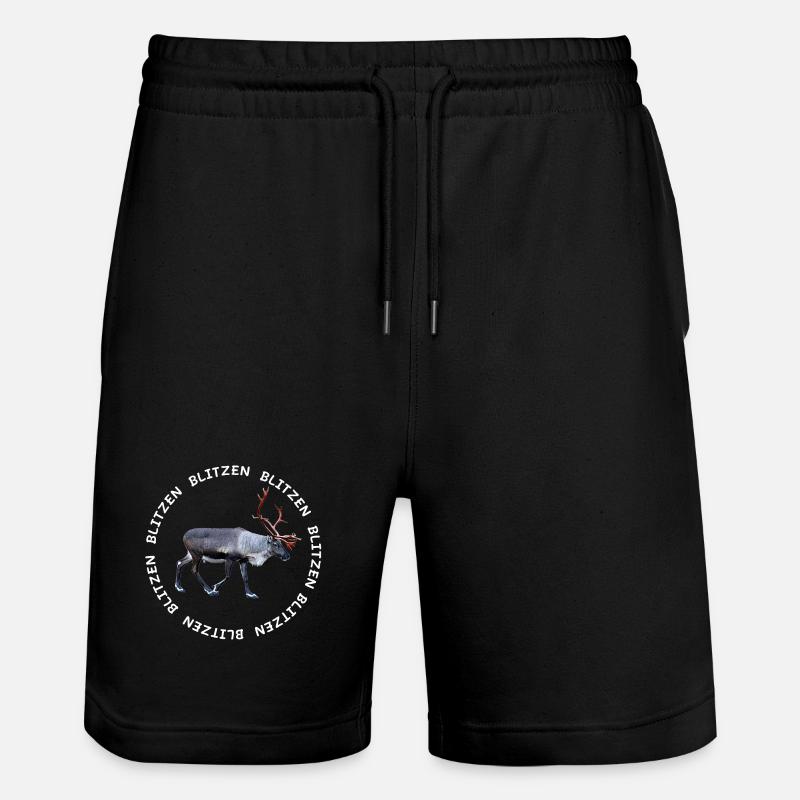 BLITZEN - Short de jogging bio TRAINER Stanley/Stella unisexe - noir