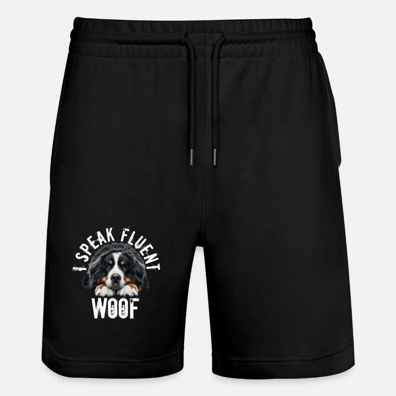 Bouvier bernois - Short de jogging bio TRAINER Stanley/Stella unisexe - noir