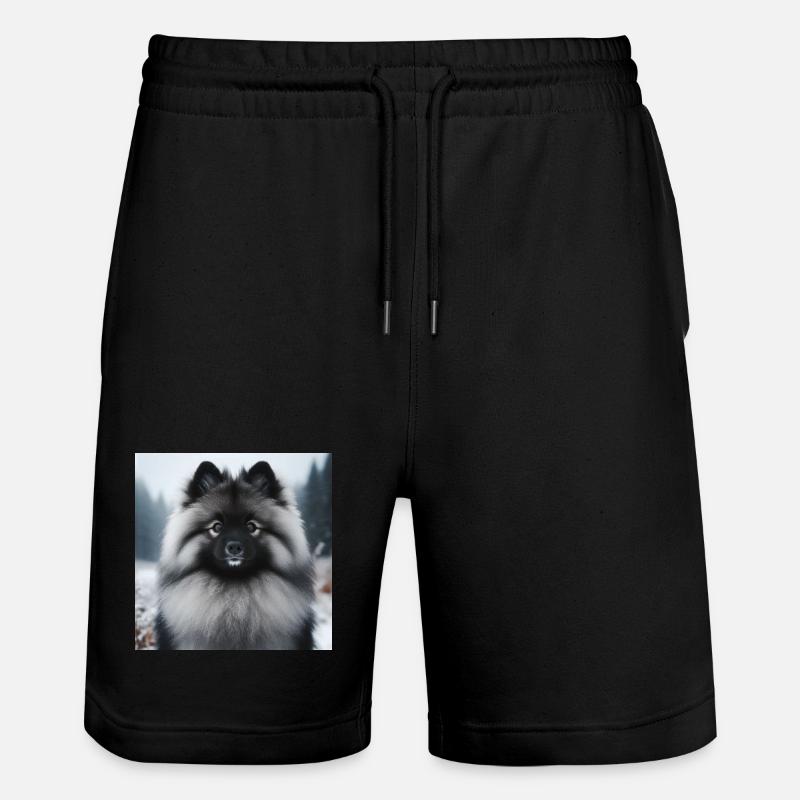 Magnifique Wolfspitz - Short de jogging bio TRAINER Stanley/Stella unisexe - noir