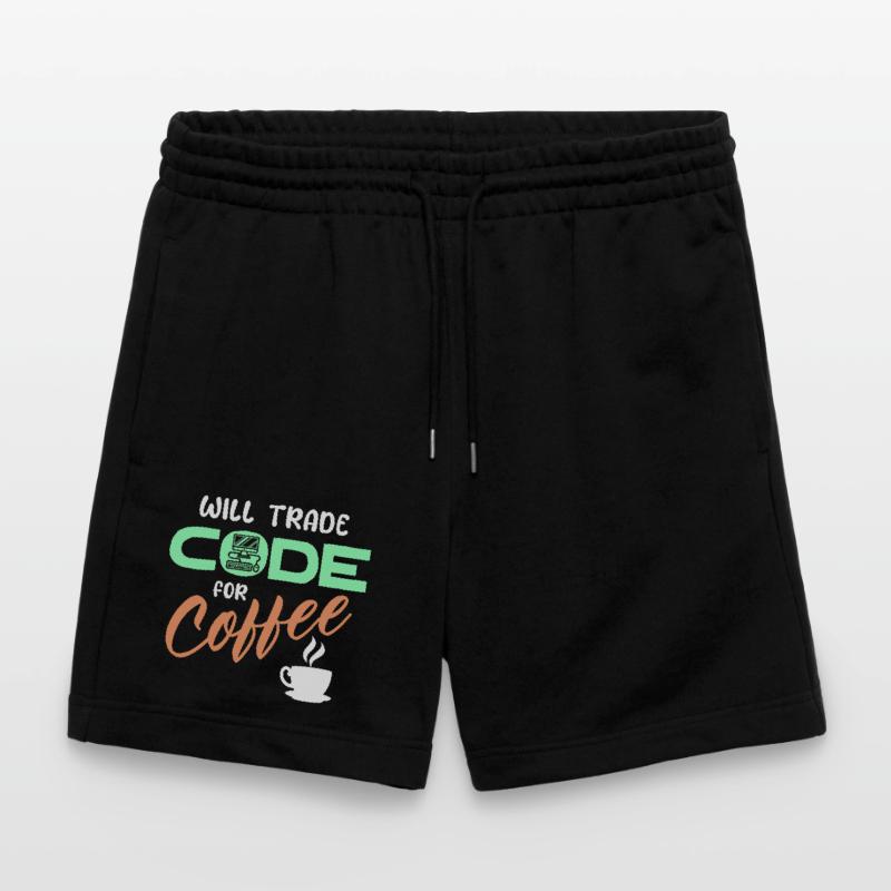 Programmierer Developer Code Statement Computer Stanley/Stella Unisex Bio Joggingshorts Trainer 