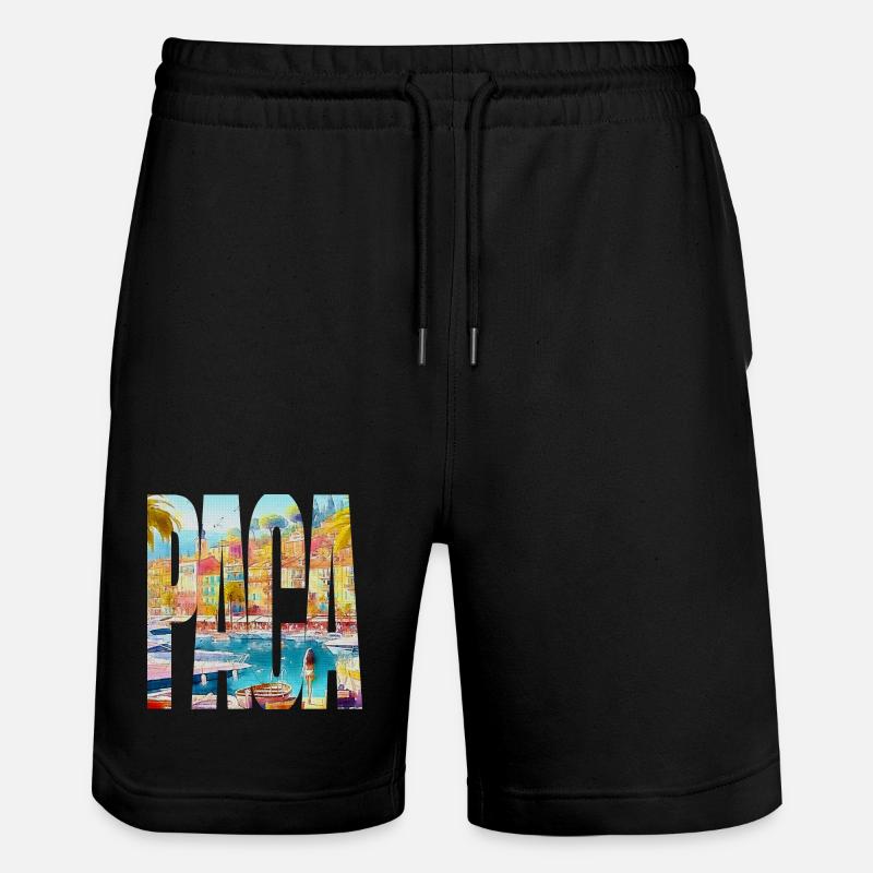PACA - Short de jogging bio TRAINER Stanley/Stella unisexe - noir