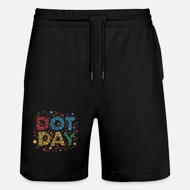 JOURNÉE DU POINT DE VUE - Short de jogging bio TRAINER Stanley/Stella unisexe - noir