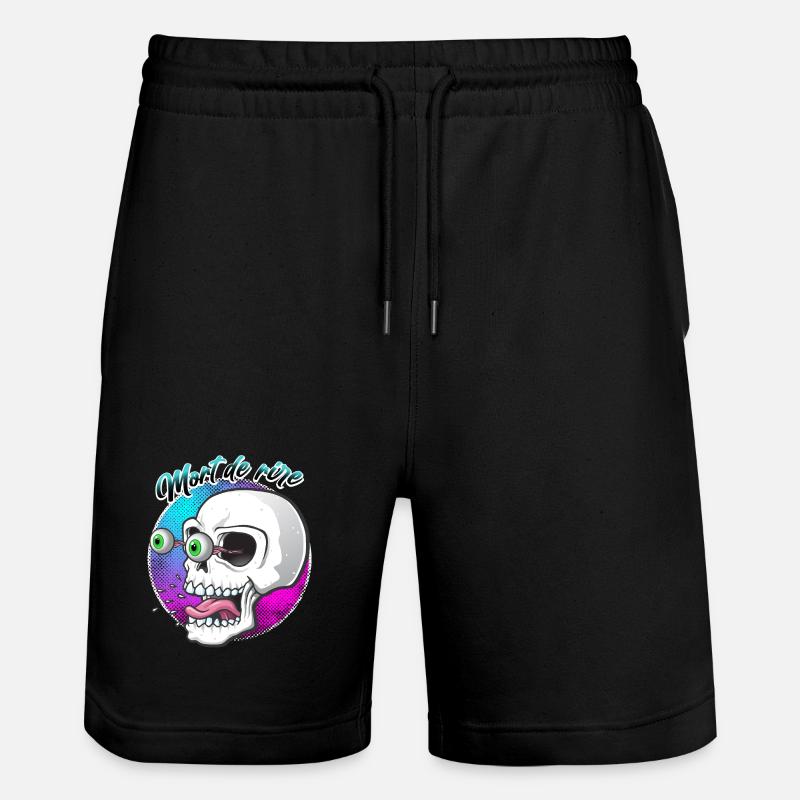 Mort de rire - Short de jogging bio TRAINER Stanley/Stella unisexe - noir